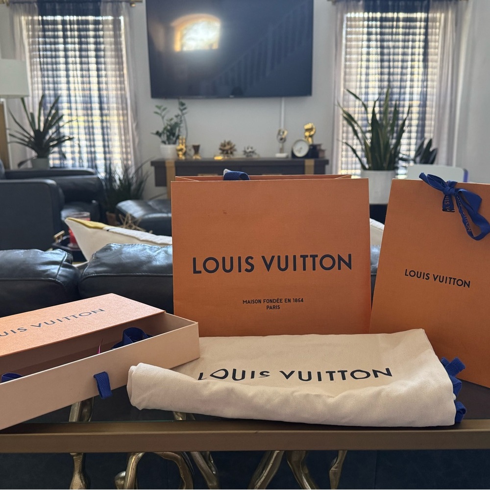 Louis Vuitton Box and Bag bundle